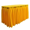 thumbnail image 1 of flameer Buddhist Tablecloth Lotus Flower Design Rectangular Oriental Soft Buddhist Table Light Yellow Flowers, 1 of 8