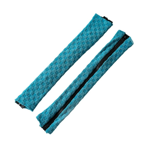 flameer Chair Armrest Covers Armchair Arm Covers Simple Washable Protective Covers Chair Blue