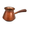 flameer Drinkware Hot Water Kettle 800 ml Copper Tea Kettle Milk
