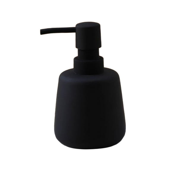 flameer Pump Soap Dispenser Practical Elegant Ceramic Stylish Wash Dispenser for black