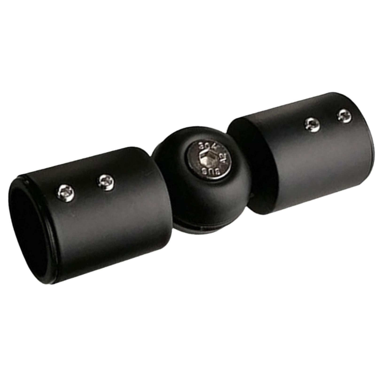 flameer Rod Corner Connector Heavy Duty for Bay Window Curtain Rods