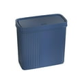 flameer Slim Narrow Bathroom Trash Can Multipurpose for Apartments