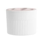 flameer Toothbrush Holder for Bathroom 5 Compartments Electric Tooth Brushing Holder for white