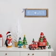 thumbnail image 1 of flangairy Hello Winter Sign, Wooden Winter Holiday Centerpieces Snowflake Decor, Indoor Table Top Wall Shelf Mantle Fireplace Decorative Wood Signage Rustic Farmhouse Seasonal Decorations for Home, 1 of 7