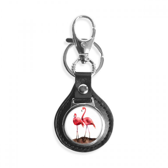 flango couple red love key link chain keyholder finder hook metal