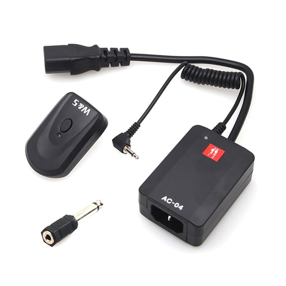 flash trigger transmitter Wireless Wireless Trigger System with 4 Channels with 3.5mm to 6.35mm Adapter for Photography Studio Flash Light