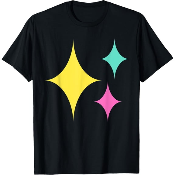 flashes of sparkles Costume T-Shirt men and women can wear, black, white, gifts