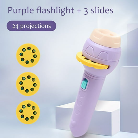 flashlight lantern flashlights for kids 3-5 tactical flash light Slide Projector Flashlight Projection Light Toy Slide Flashlight Lamp Education