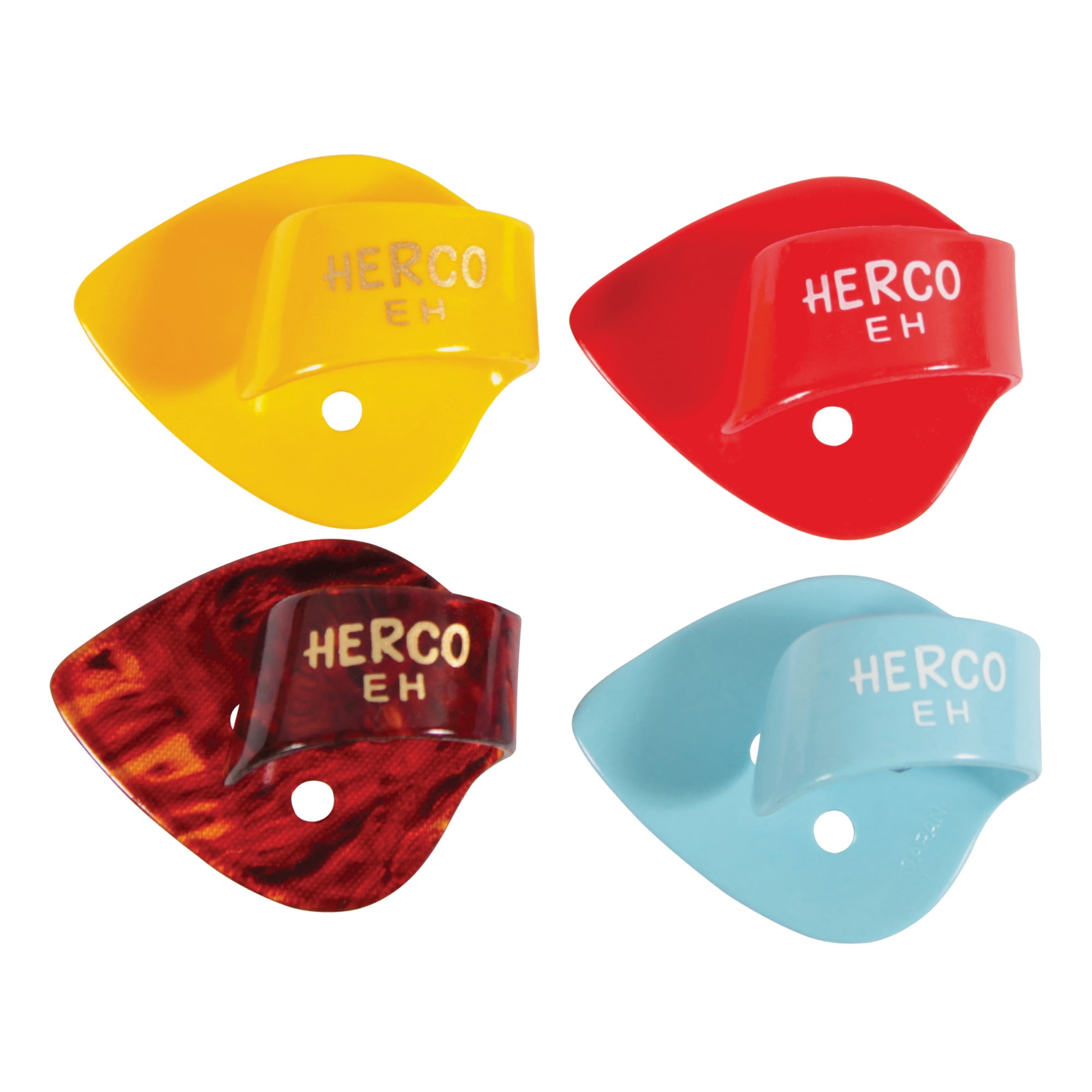 Herco Thumb Picks  Flat  Extra Heavy  HE114  24 Pack