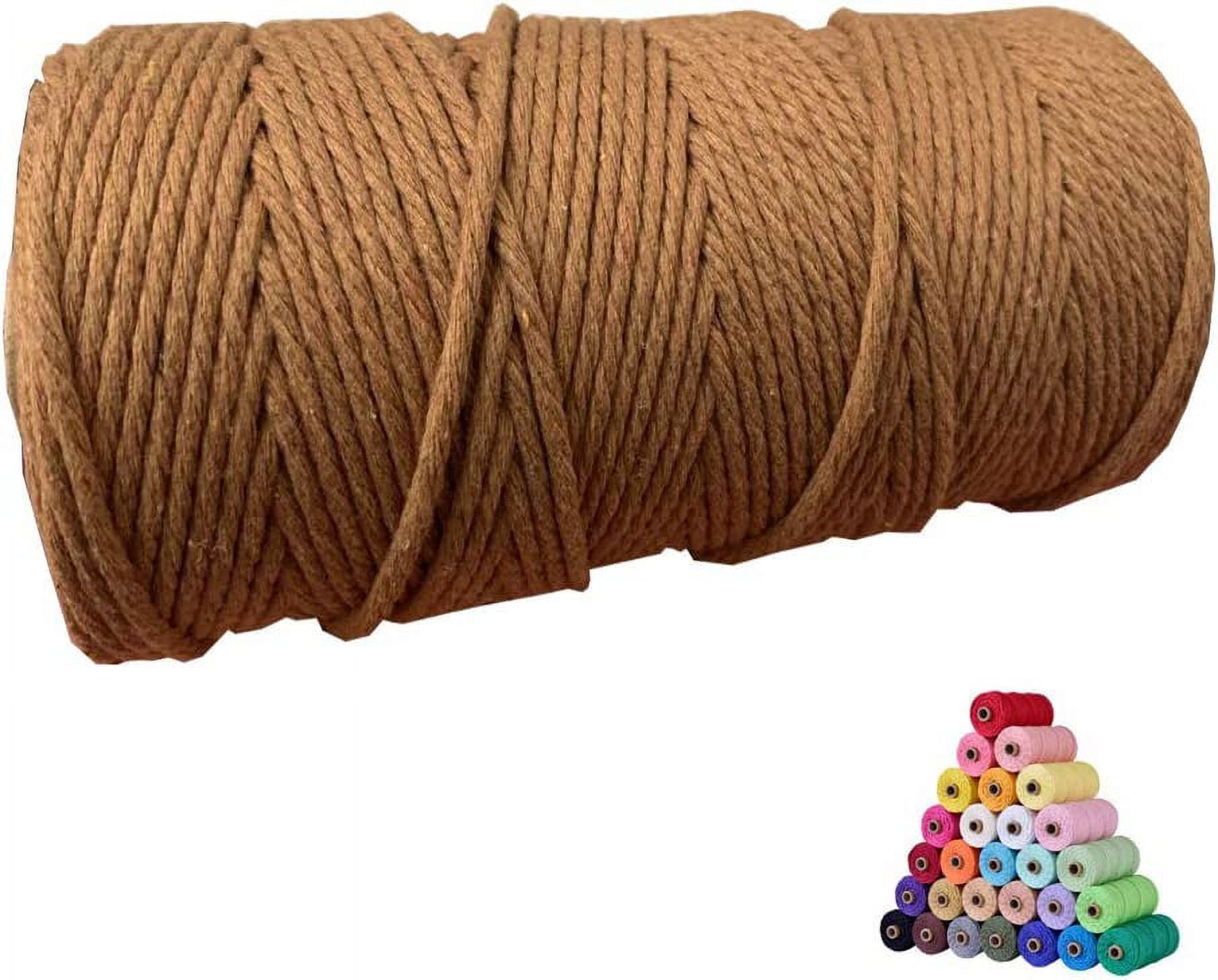 100% 2mm Cotton Cord Colorful Cords Rhombus Twisted Craft String DIY For  Jewelry Making Strings