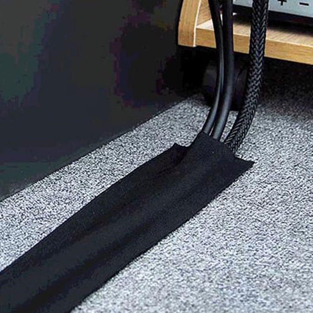 floor cord cover Floor Cord Cover Carpet Cable Protector Cable