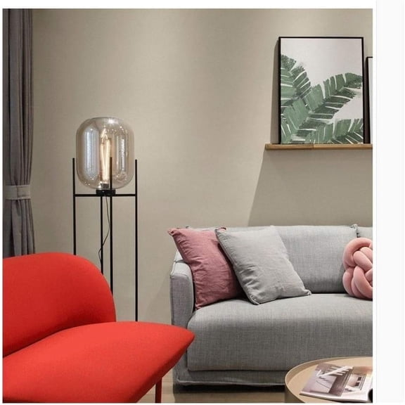 floor lamp Floor lamp Nordic glass living room bedroom study hotel decoration modern personality creative model room table lamp floor lamp