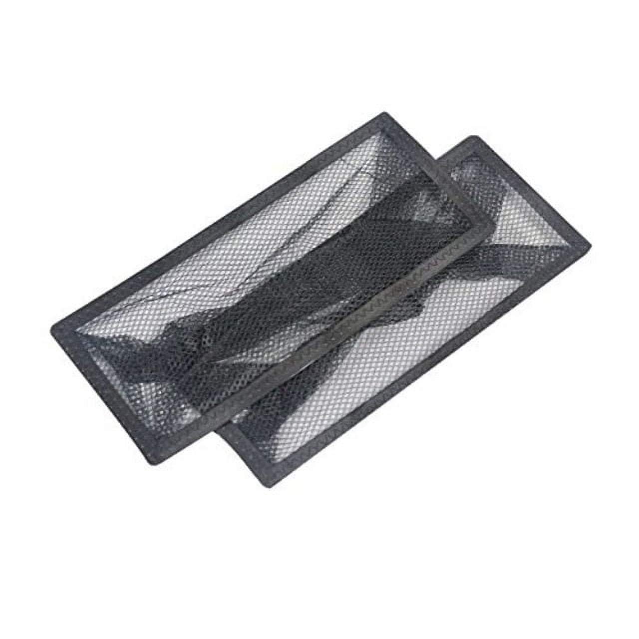 Black Nylon Floor Register Trap Screen 4"x10"