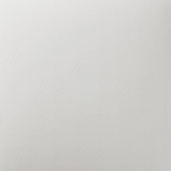 The floor tiles are covered with 12-inch vinyl tiles. The marble is classic white with a hint of grey texture, 20 counts (1 piece per pack), and it is white/grey textured marble