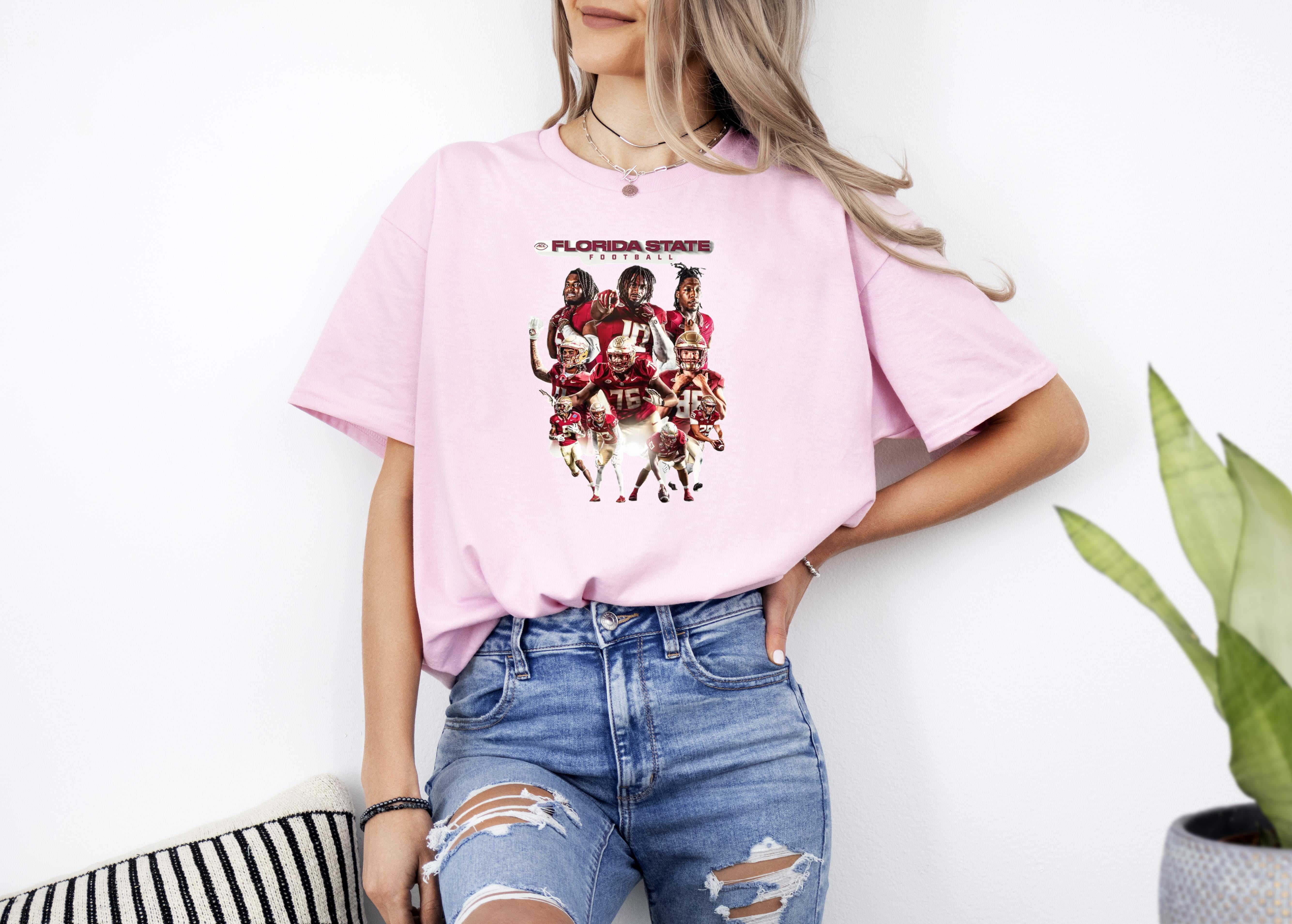 florida state football unisex tshirt,boston college football tee 2024