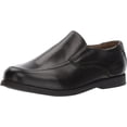 thumbnail image 1 of florsheim kids boys' midtown moc slip on jr. oxford, black, 4.5 medium big kid, 1 of 8