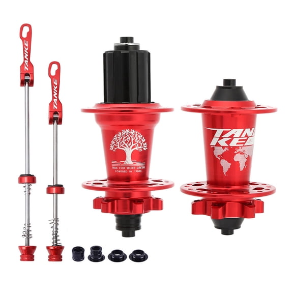 flower drum,Bike Rear Hub 6 With Quick Bike Hub Rear Hub Set Mountain Bike Wotao Huiop Mtb Bike Set 36 6 Red 32-hole