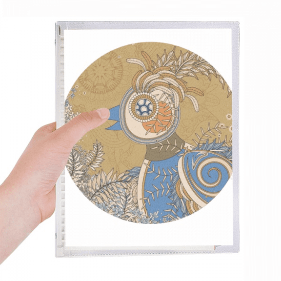 flower en pheasant ukiyo-e notebook loose diary refillable journal statiry