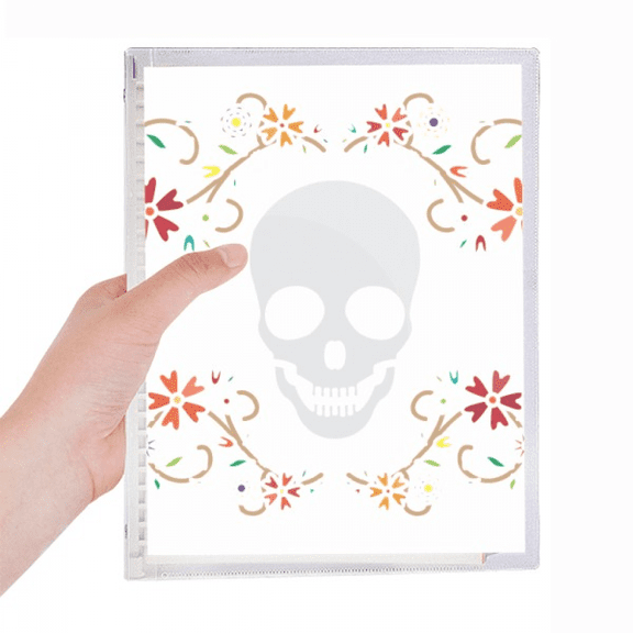 flower l illustrations notebook loose diary refillable journal statiry