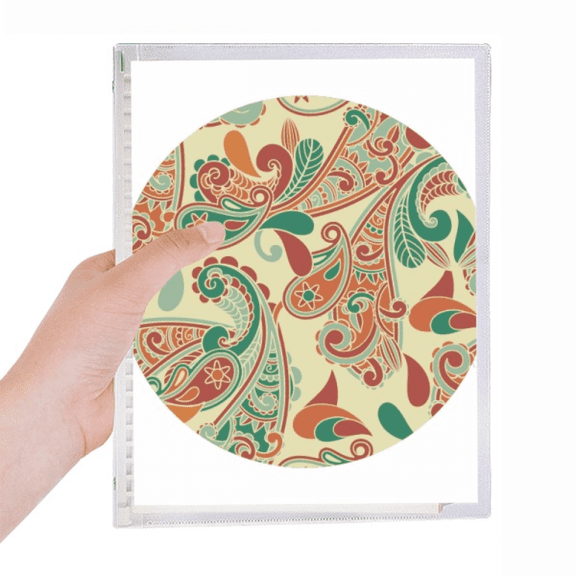 flower point decoration pattern notebook loose diary refillable journal statiry