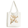 thumbnail image 1 of flower wallpaper wall pattern tote canvas bag shopping satchel casual handbag, 1 of 3