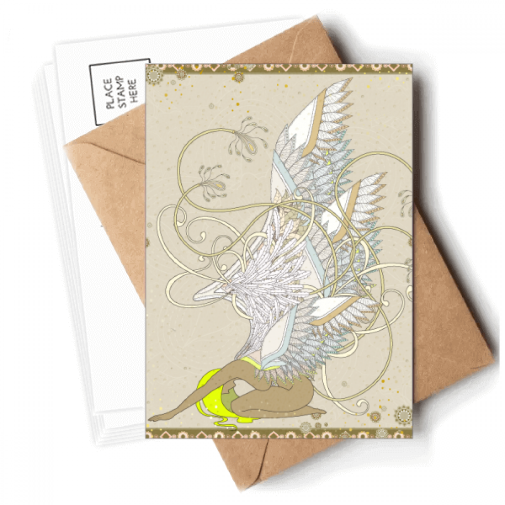 flower wing japan ukiyo-e  Postcards Envelopes Blank Note Cards Mailing