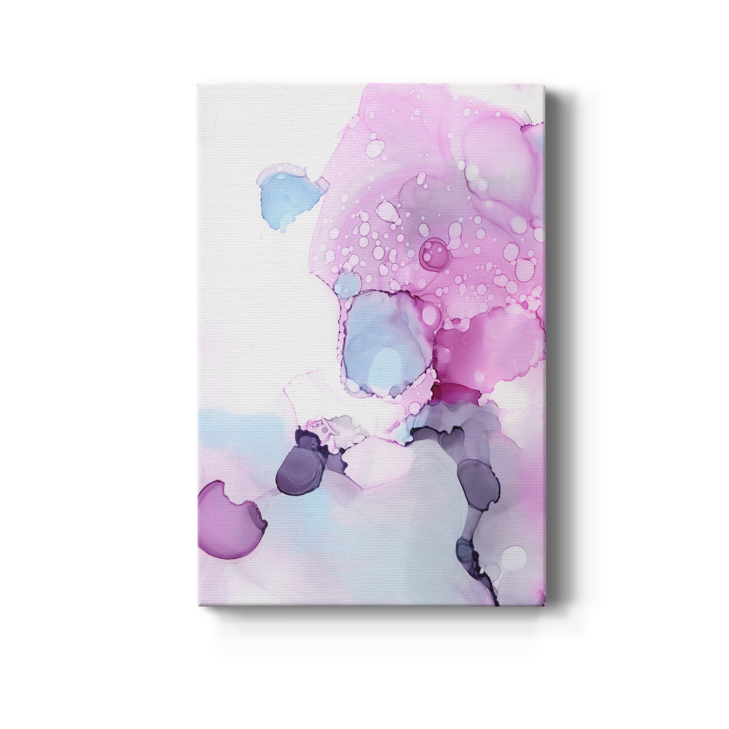 Fluid Magenta IV Premium Gallery Wrapped Canvas - Ready to Hang