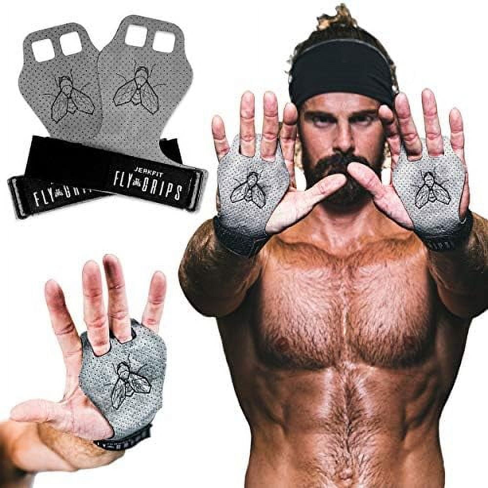 fly grips, hand grips for cross training, soft vegan lightweight weight lifting gloves with grip