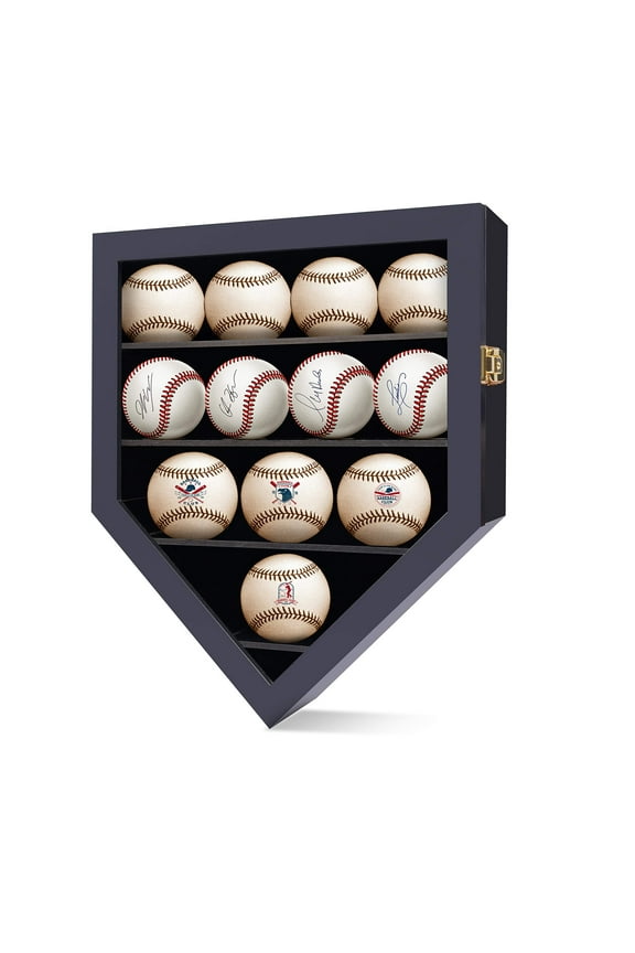 Small Baseball Display Case 12 Pack Wall Display Box