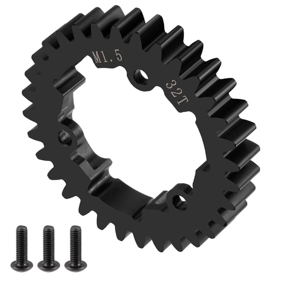 flyxm Steel 32T Main Spur Gear for Tra-xxas Upgrades 1/5 X-Maxx Monster Truck - High-Quality RC Parts