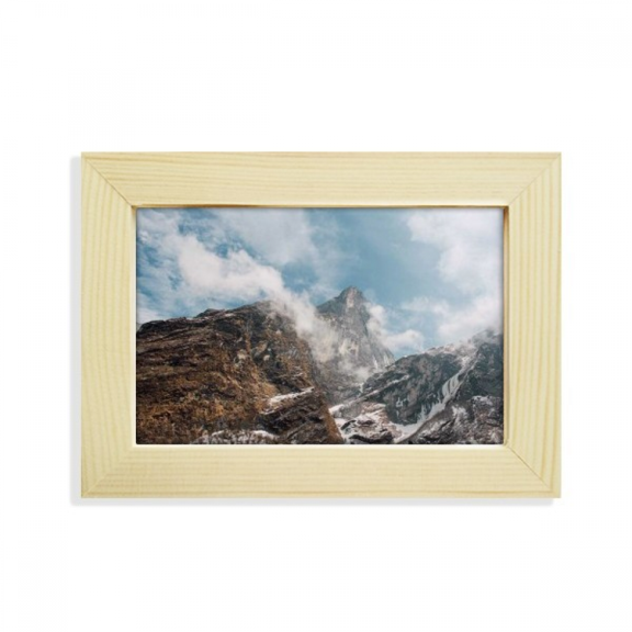 fog ry science nature scenery desktop decorate photo frame picture art painting 5x7 inch