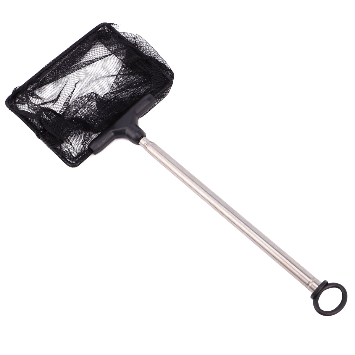 foldable fish net Mesh Fish Tank Net with Long Handle Telescopic Fine