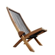 folding roping wood chair