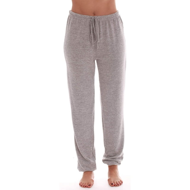 womens plaid pajama joggers