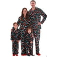 thumbnail image 1 of #followme Family Pajamas Flannel Kids Pajama Set (Christmas Lights - Mens, XXX-Large), 1 of 6