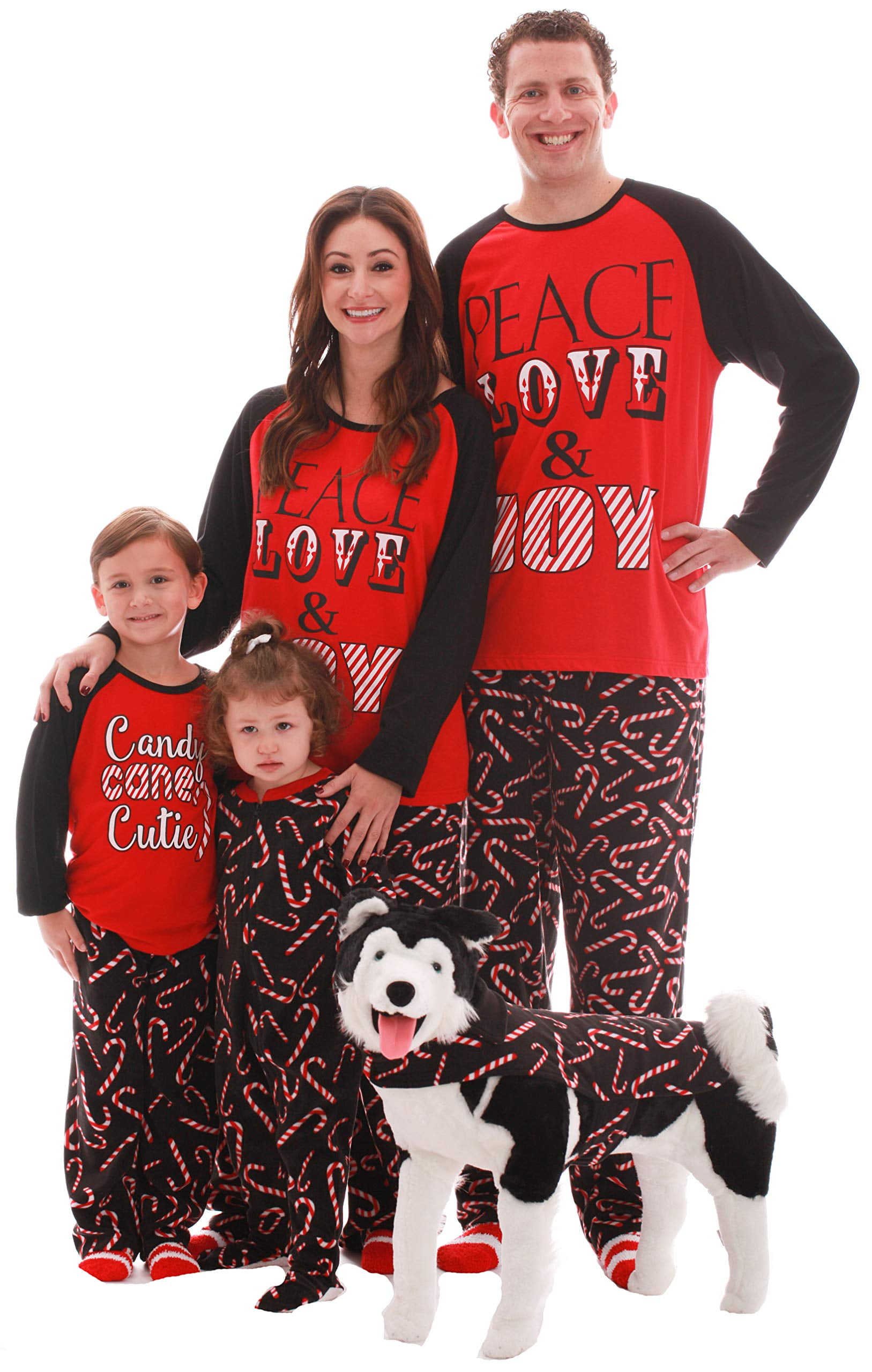 Walmart matching christmas pajamas with dog sales