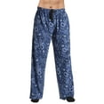 thumbnail image 1 of #followme Polar Fleece Pajama Pants for Men 45902-V-10780-NVY-3XL (3X-Large, Rodeo Bandana - Navy), 1 of 7