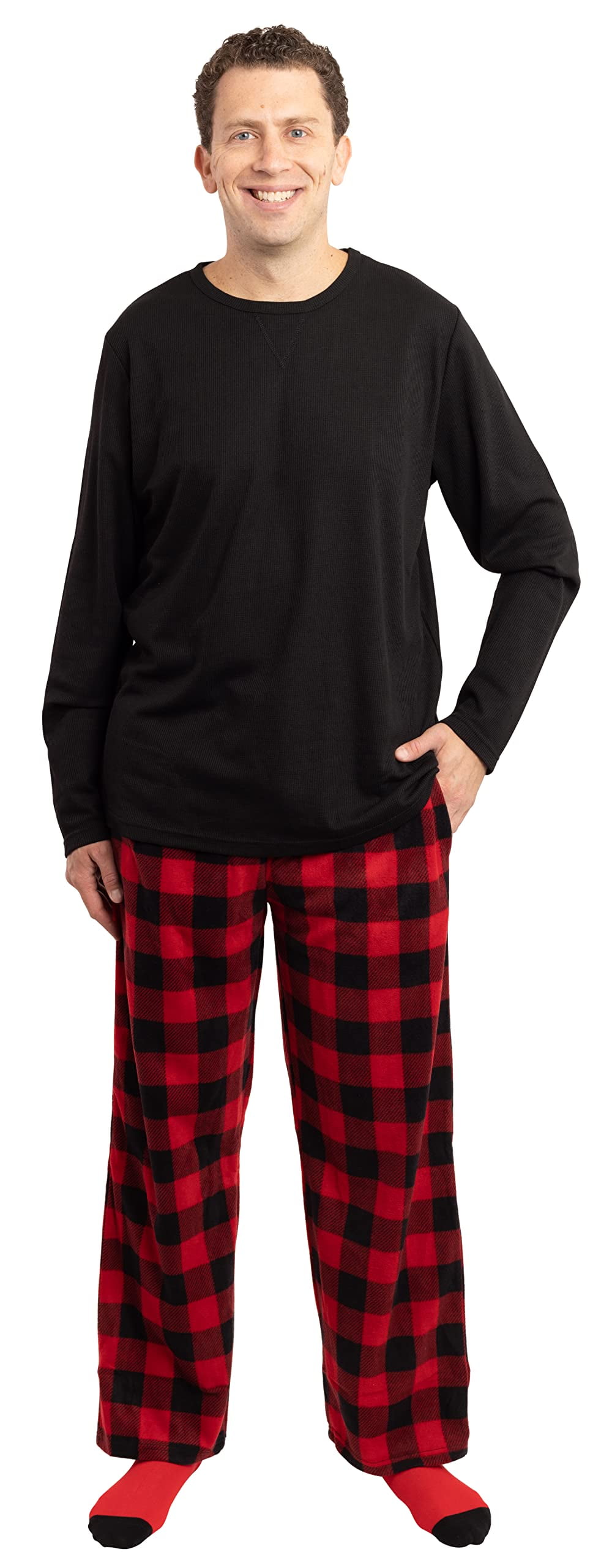 #followme Buffalo Plaid Flannel Pajama Pants for Women with Pockets :  : Clothing, Shoes & Accessories