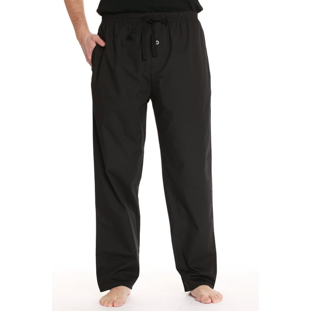 #followme Mens Pajama Pants Pajamas for Men (Black, Large) - Walmart.com