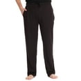 thumbnail image 1 of #followme Mens Thermal Pajama Pants with Pockets – Lounge & Sleep PJ Bottoms (Black, 3X-Large), 1 of 3