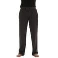 thumbnail image 1 of #followme Mens Thermal Pajama Pants with Pockets – Lounge & Sleep PJ Bottoms (Charcoal, Large), 1 of 3