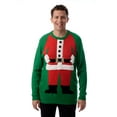 thumbnail image 1 of #followme Mens Ugly Christmas Sweater - Sweaters for Men 6774-10195-XXL (Green - Santa, Medium), 1 of 3