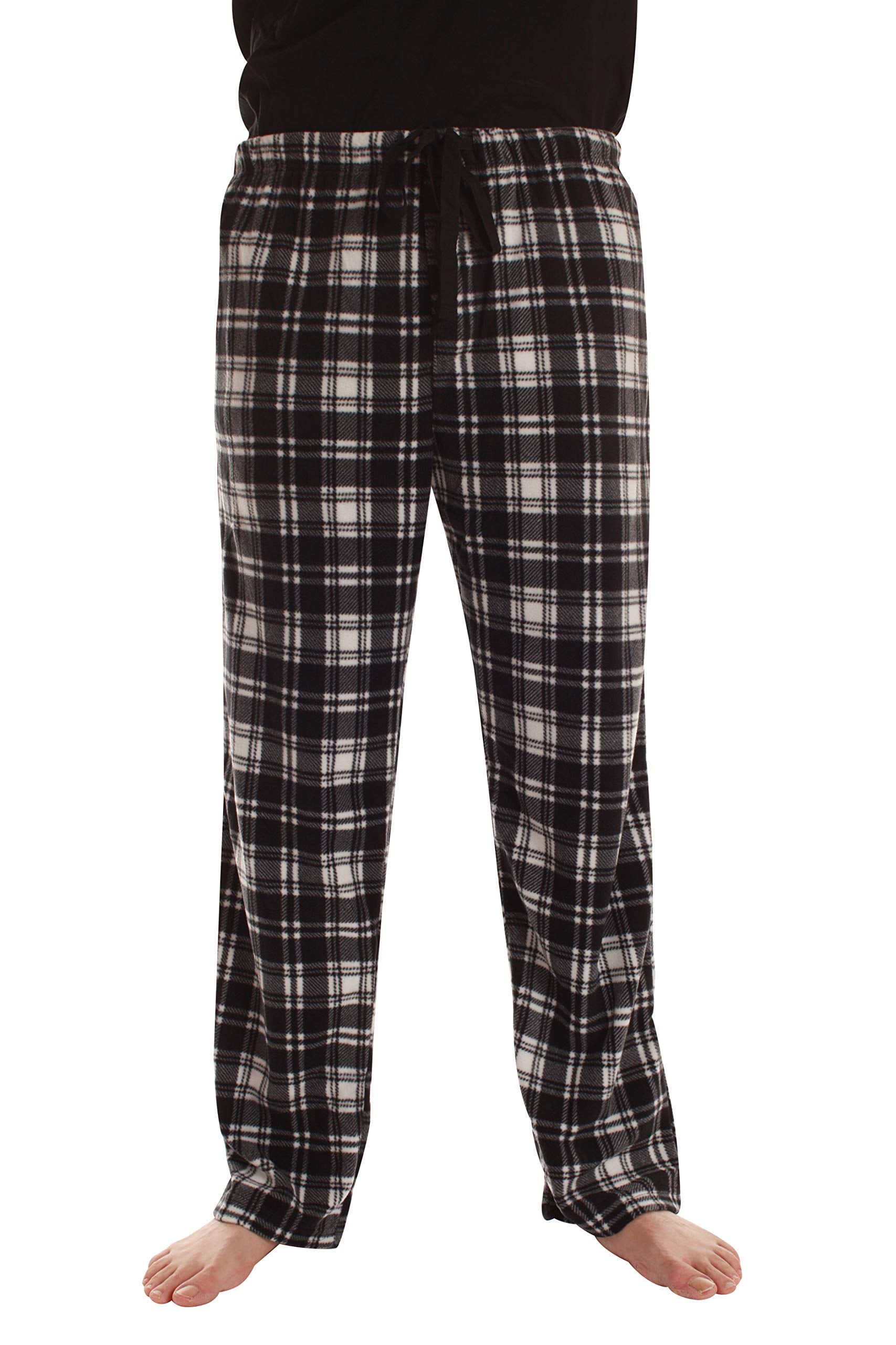 Black and white 2025 buffalo plaid pajama bottom