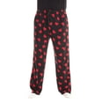 thumbnail image 1 of #followme Polar Fleece Pajama Pants for Men Sleepwear PJs (Red Hearts, X-Large), 1 of 3