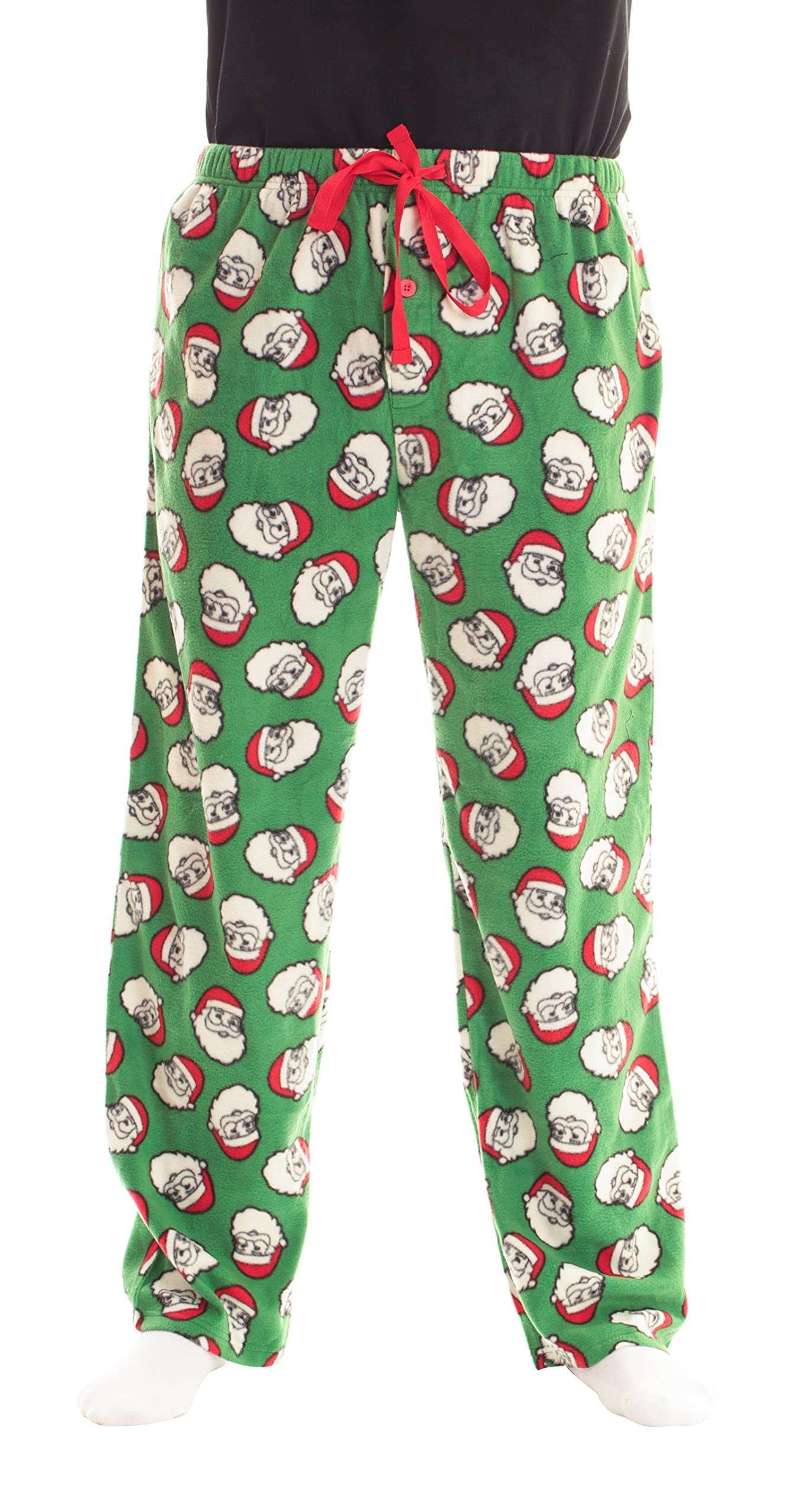 FollowMe 45902-1A-S Polar Fleece Pajama Pants for Men/Sleepwear