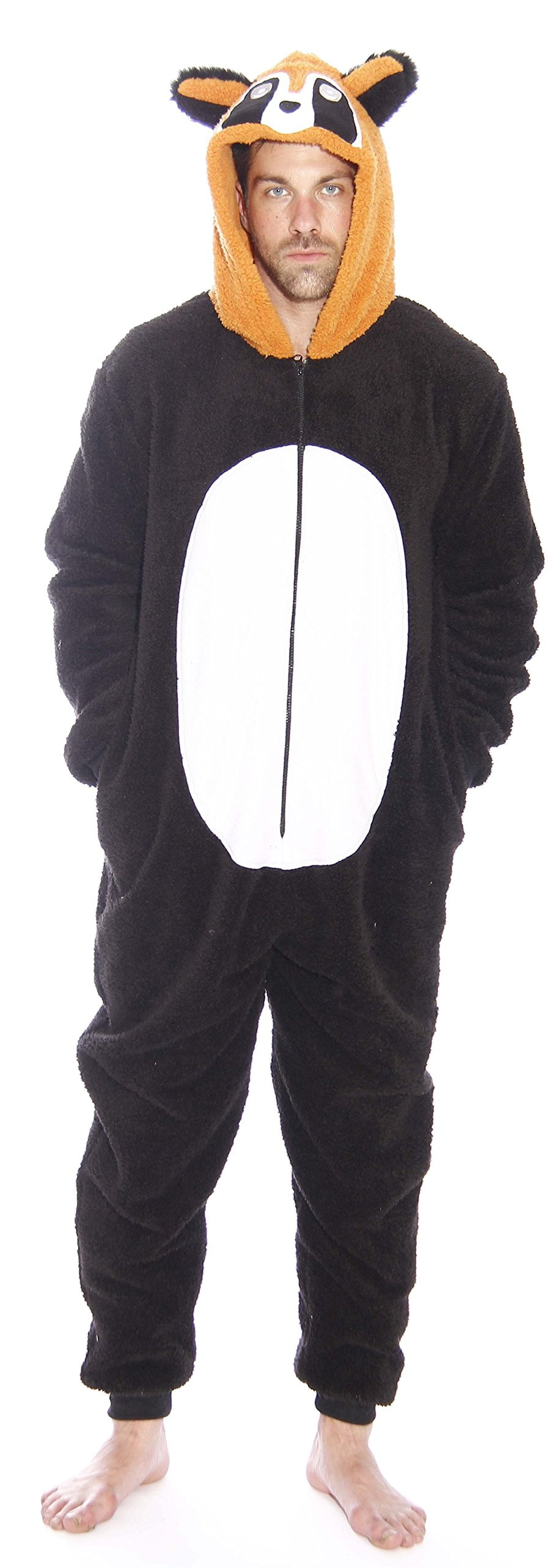 followme Racoon Adult Onesie Walmart