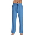 thumbnail image 1 of #followme Super Soft Men's Knit Pajama Pants with Pockets - Mens PJ Bottoms 45901-10-2XL, 1 of 3