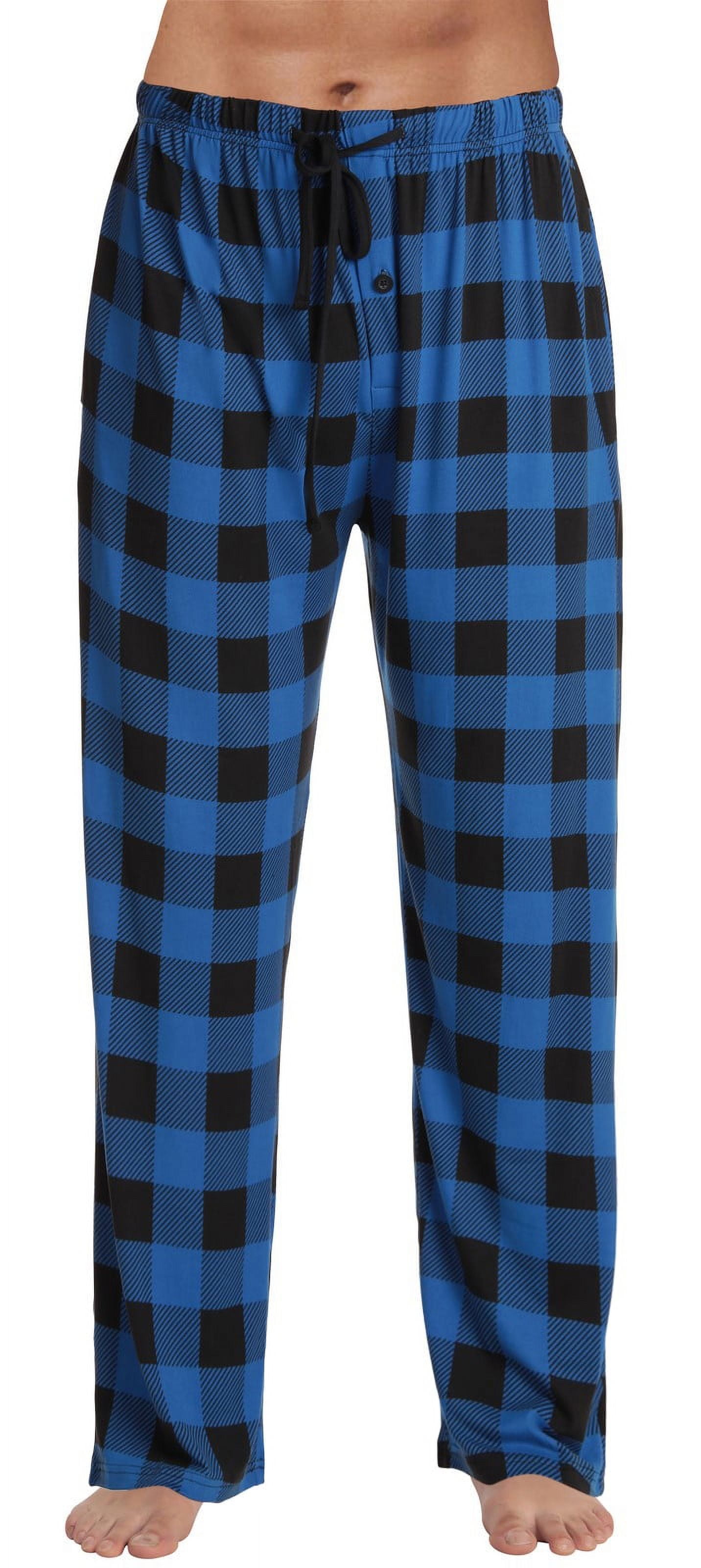 followme Super Soft Men's Knit Pajama Pants with Pockets Mens PJ