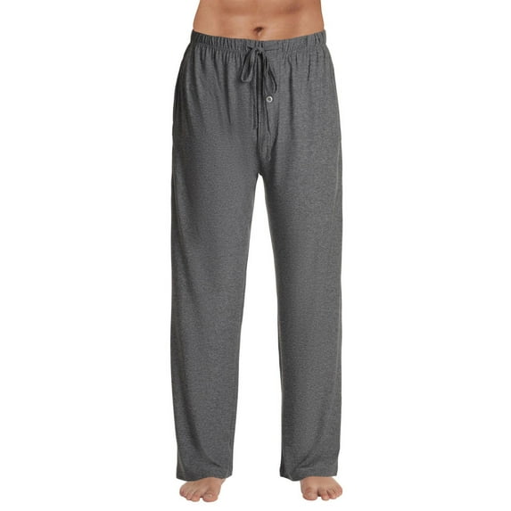 #followme Super Soft Men's Knit Pajama Pants with Pockets - Mens PJ Bottoms 45901-20-L