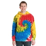 #followme Tie Dye Pullover Hoodie for Men and Women Fleece Hooded Sweatshirt (Tie Dye, Small)